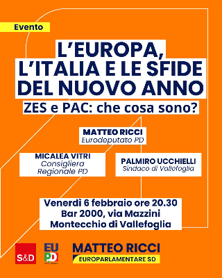 Vallefoglia - Zes e Pac, incontro con Ricci e Vitri